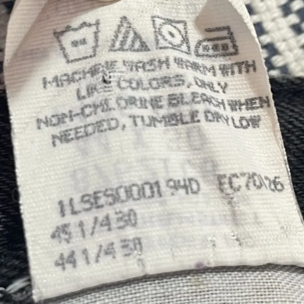 Vintage Rustler Black Denim Jeans Men's Fit 42x30 (44x30 Tag) Faded Made in USA